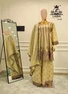 Laiba Am 7059 Chinon Pakistani Ready Made Suits Collection